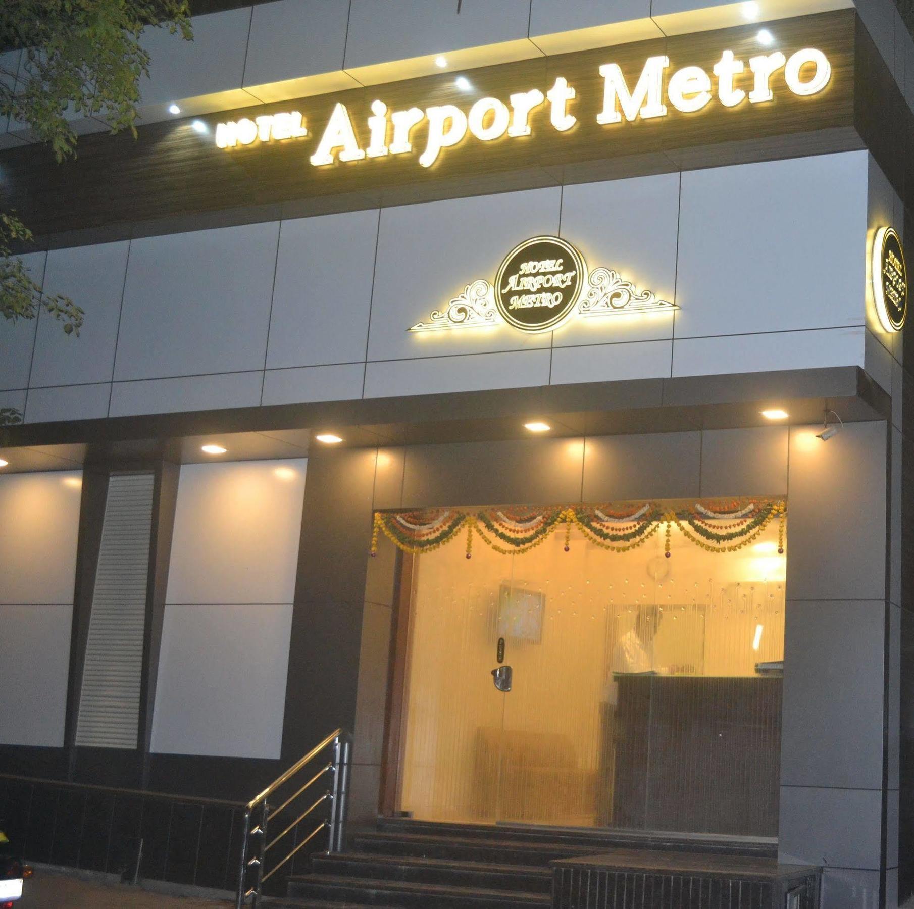 Airport Metro Hotel Mumbai Kültér fotó